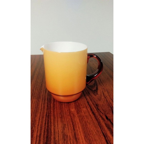 Image 1 of Krug und Schale aus Glas von Michael Bang für Holmegaard, 1970