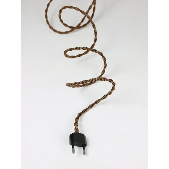 Image 1 of Tischlampe aus goldfarbenem Aluminium und Chrom, 1960