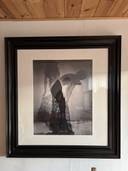 3x von Mayray inspirierte Fotos in massivem, detailliertem Rahmen