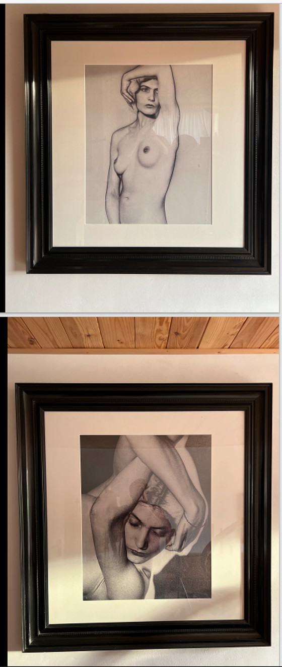 Image 1 of 3x von Mayray inspirierte Fotos in massivem, detailliertem Rahmen