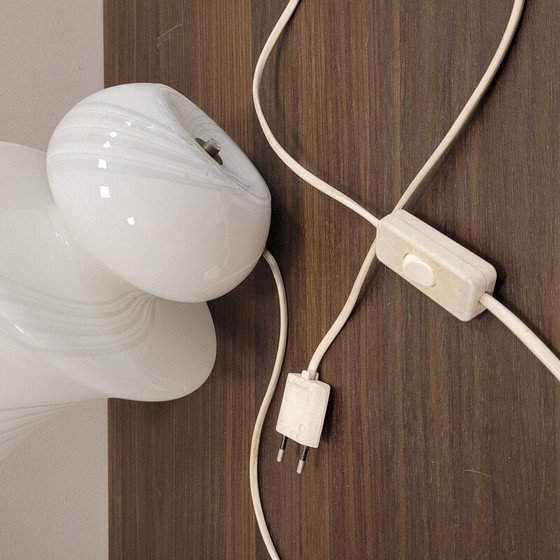 Image 1 of Vintage Tischlampe "Pilz" aus venezianischem Muranoglas, Italien 1970