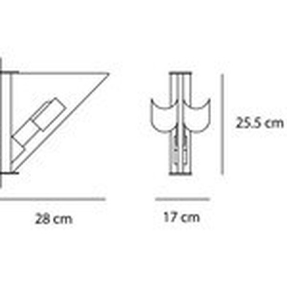 Image 1 of Wandleuchte von Artemide Modell Icaro