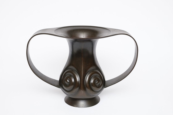 Image 1 of Außergewöhnliche Bronzevase Japanisch