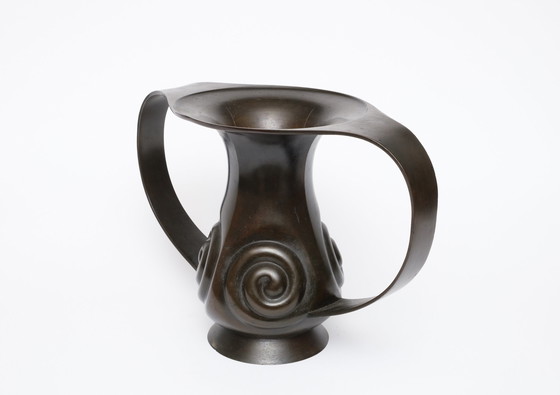 Image 1 of Außergewöhnliche Bronzevase Japanisch