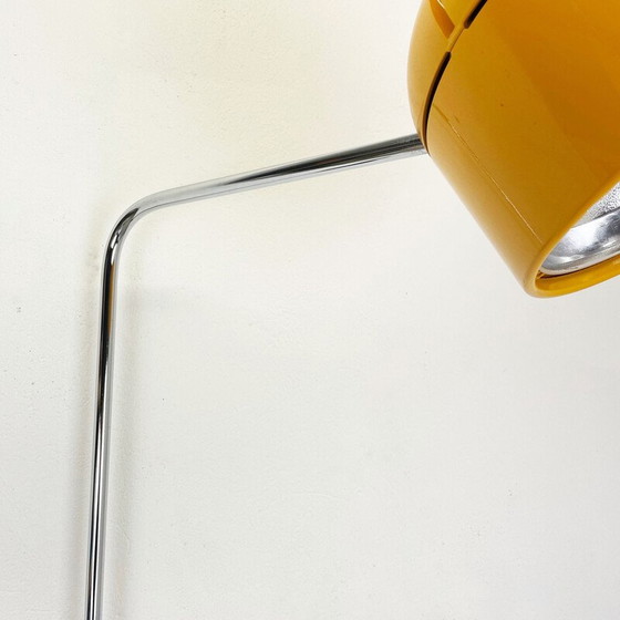 Image 1 of Vintage Space Age gelbe Wandlampe von Staff, Deutschland 1970er