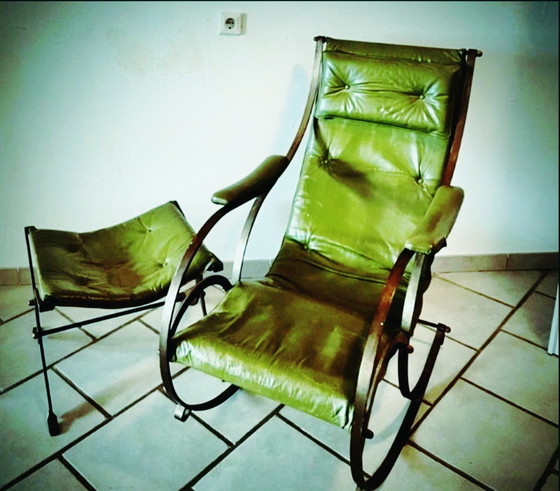 Image 1 of Absolute Weltklasse // Cooper Schaukelstuhl Wurde 1851 Auf Der „Weltausstellung" In England Vorgestellt.