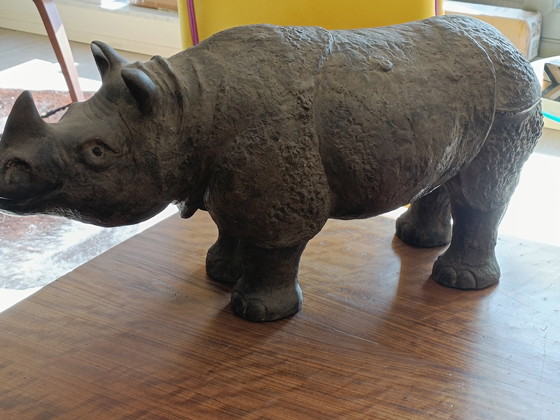 Image 1 of Bronzenes Nashorn