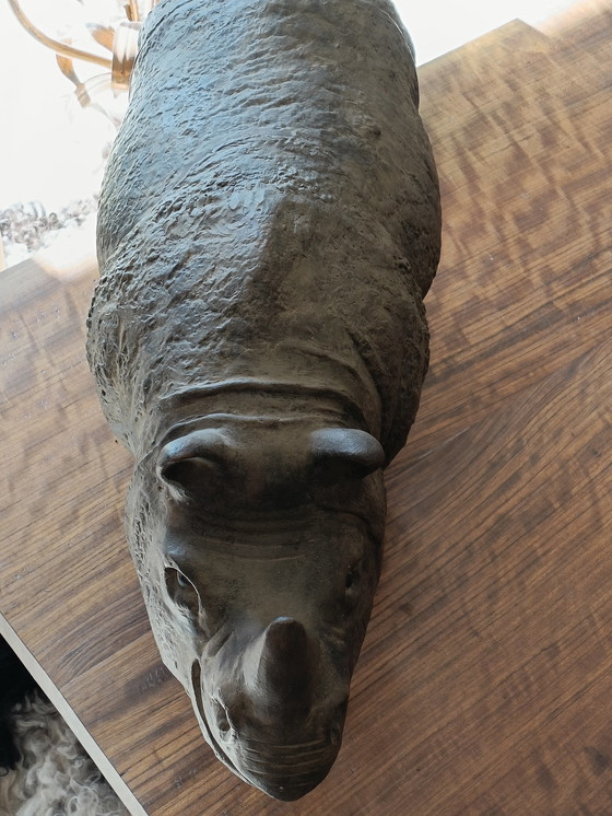 Image 1 of Bronzenes Nashorn