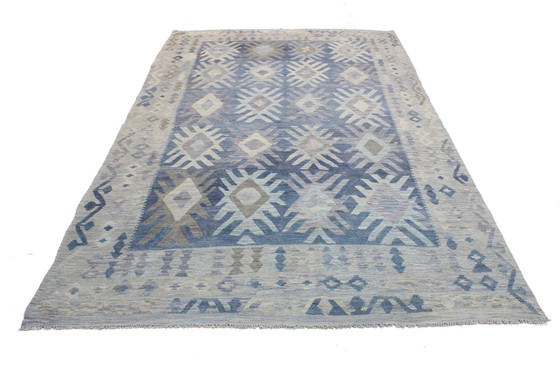 Image 1 of Original Old Style Kelim Afghan 304 X 195 Cm Top Zustand