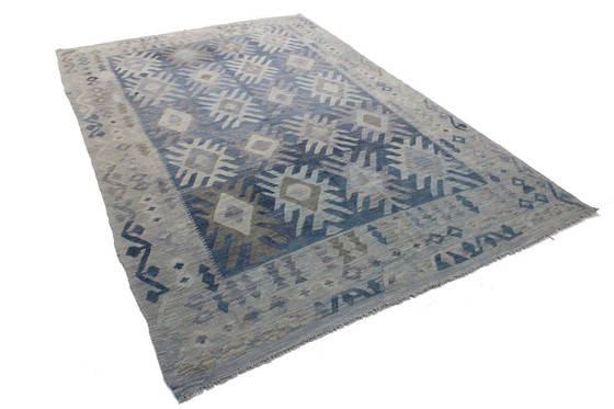 Image 1 of Original Old Style Kelim Afghan 304 X 195 Cm Top Zustand