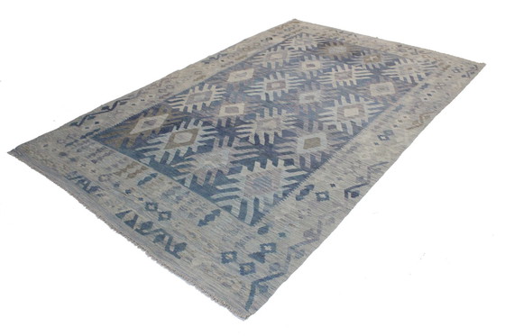 Image 1 of Original Old Style Kelim Afghan 304 X 195 Cm Top Zustand