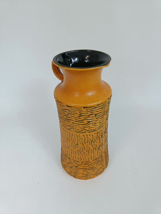 Image 1 of 1970er Ü-Keramik Westdeutschland Vase Groß