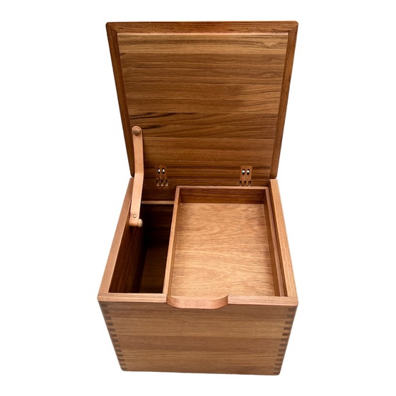 Image 1 of Salin Mobler Vintage Teakholz Aufbewahrungskiste