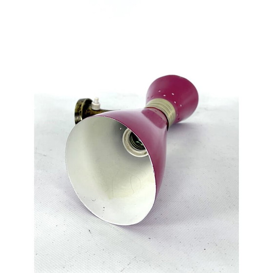 Image 1 of Vintage-Wandleuchte aus Messing und lackiertem Aluminium von Stilnovo, Italien 1950