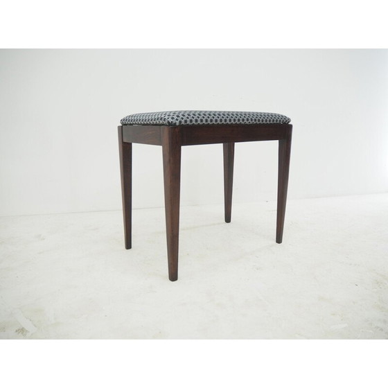 Image 1 of Mid Century Holzhocker, Tschechoslowakei 1960er Jahre