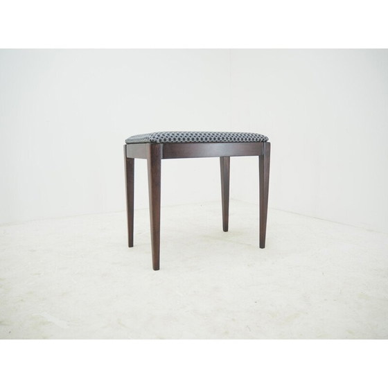 Image 1 of Mid Century Holzhocker, Tschechoslowakei 1960er Jahre