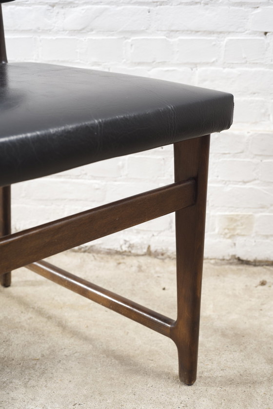 Image 1 of 4 Esszimmerstühle im belgischen Design, 1960er Jahre