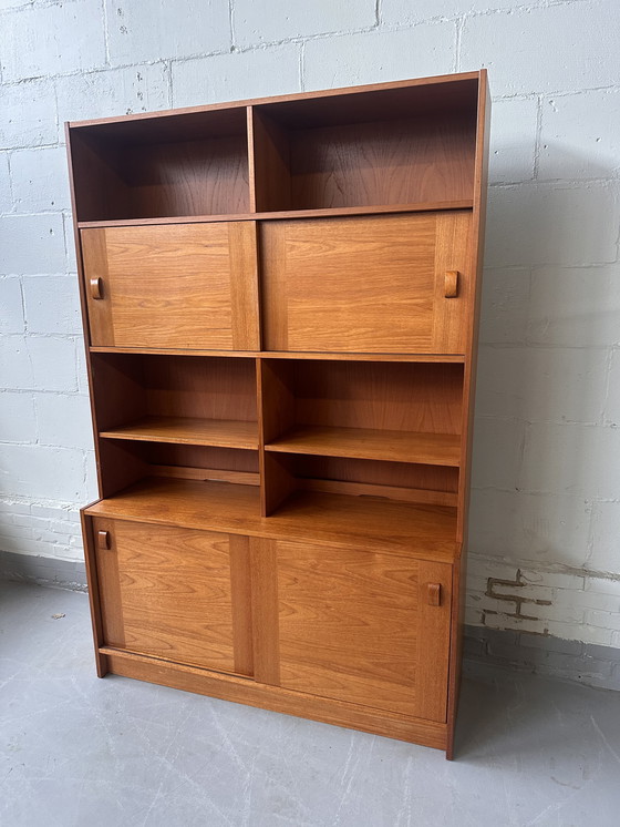 Image 1 of Vintage Highboard Schrank Teak