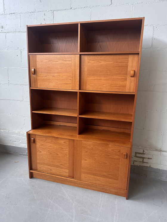 Image 1 of Vintage Highboard Schrank Teak