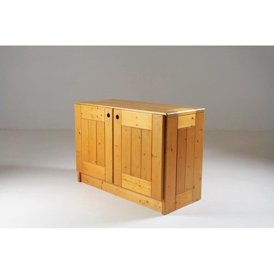 Image 1 of Sideboard aus Kiefernholz, Auswahl von Charlotte Perriand für Les Arcs, Frankreich 1960