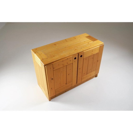 Image 1 of Sideboard aus Kiefernholz, Auswahl von Charlotte Perriand für Les Arcs, Frankreich 1960