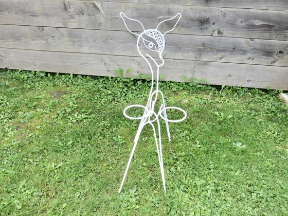 Image 1 of Große Bambi Tür Pflanze, 1950, selten