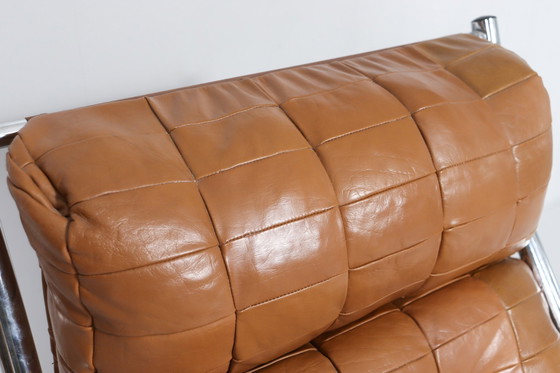 Image 1 of 2x Patchwork Freischwinger Sessel, Deutschland, 1970Er Jahre