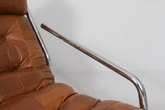 Image 1 of 2x Patchwork Freischwinger Sessel, Deutschland, 1970Er Jahre