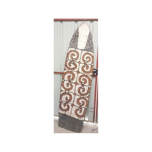 Alter Schild aus Papua, Guinea 1950