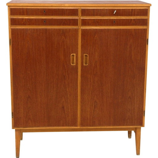 Alter Teakholzschrank von Lamhults Möbler, Schweden 1960