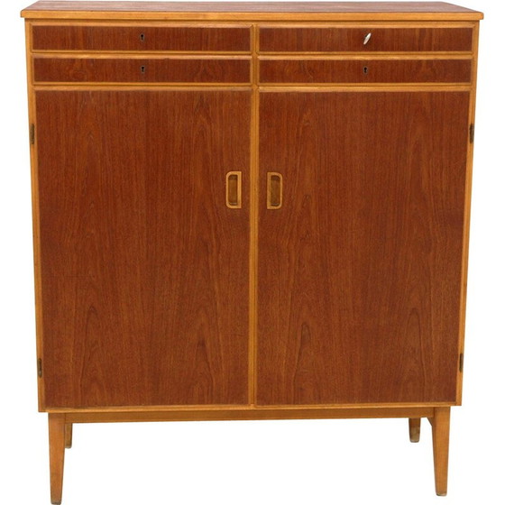 Image 1 of Alter Teakholzschrank von Lamhults Möbler, Schweden 1960