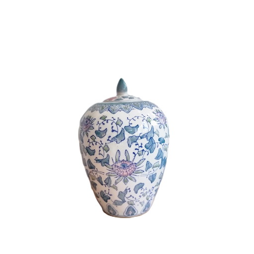 Ovaler Ingwerbecher aus Porzellan, 1950er Jahre