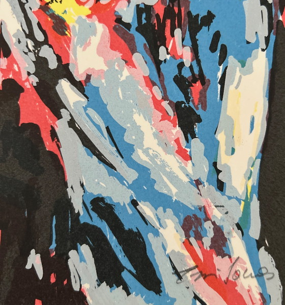 Image 1 of Siebdruck Jonas Erszi - Kleine Konversation