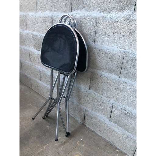 Suite von 4 Stühlen von Niels Gammelgaard für Ikea Italien 1970