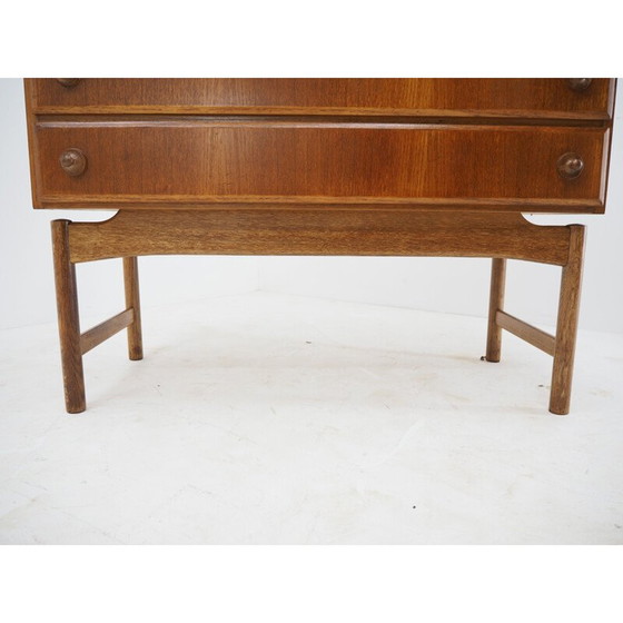 Image 1 of Vintage Kommode aus Teak und Eiche von Krasna Jizba, Tschechoslowakei 1960