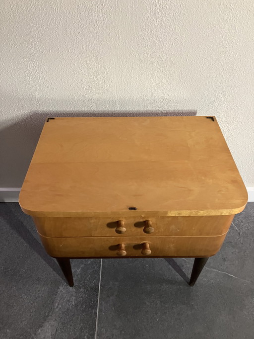 Vintage Nachttisch oder Sideboard Holz 50er/60er Jahre