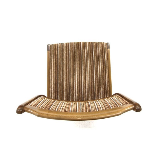 Image 1 of Satz von 4 skandinavischen Buchenholzstühlen im Vintage-Stil, Schweden 1960