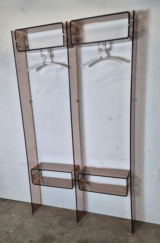 Image 1 of Weltraumzeitalter Plexiglas-Garderobe