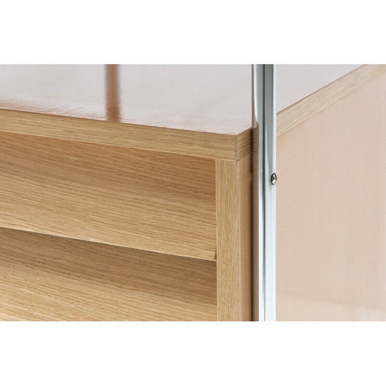 Image 1 of Tschechoslowakischer Vintage-Schreibtisch aus Chrom und Formica, 1950