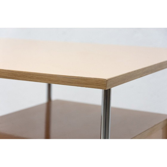 Image 1 of Tschechoslowakischer Vintage-Schreibtisch aus Chrom und Formica, 1950