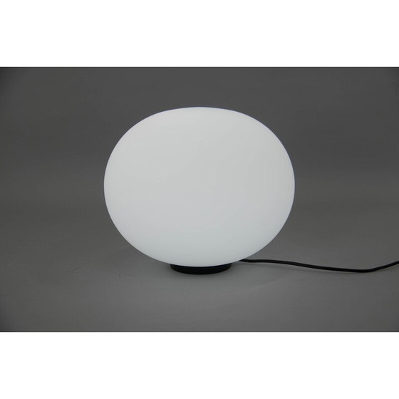 Image 1 of Mid Century Glastischlampe, Italien 1980er