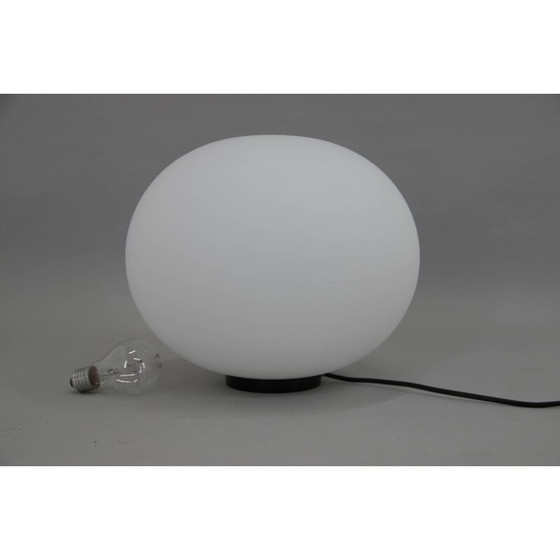 Image 1 of Mid Century Glastischlampe, Italien 1980er