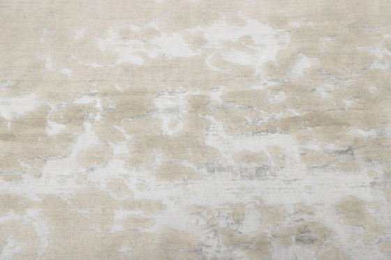 Image 1 of Designer Modern Teppich Viskose Mit Seidenglanz Kunstwerk Stück 339 X 254 Cm