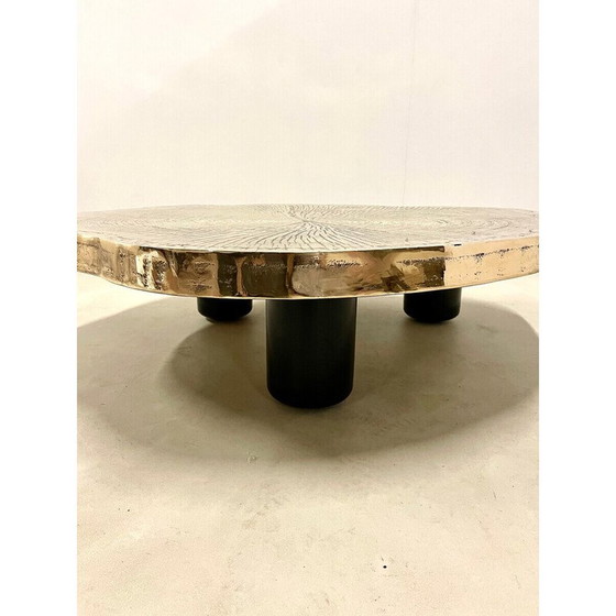 Image 1 of Vintage Bronze Couchtisch, Belgien