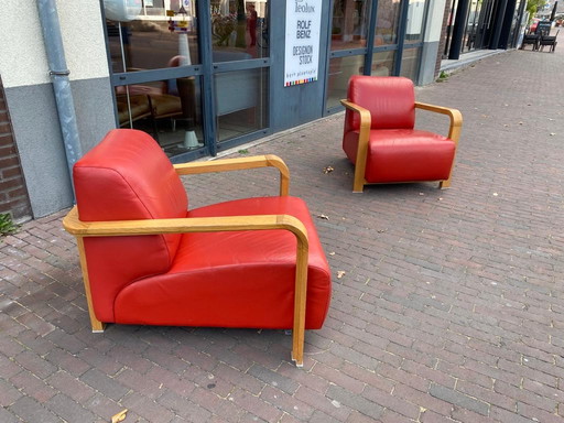 2x Leolux Hemingway-Sessel