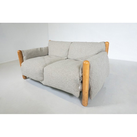 Image 1 of 2-Sitzer-Sofa Gambadilegno von Enzo Mari für Driade, Italien 1974