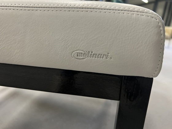 Image 1 of Molinari Thelma Sessel schwarz weißes Leder