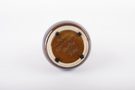 Image 1 of 2 x Keramikvasen Entworfen von Einar Johansen für Søholm Stentøj, Dänemark 1960er Jahre.