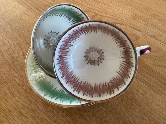 Image 1 of 2x Vintage Teetasse aus den 1950er Jahren