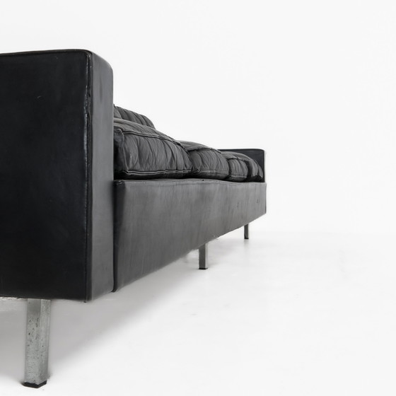 Image 1 of Viersitziges Sofa von Carl Straub für Goldfeder 1950er Jahre